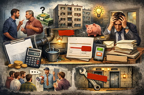 مشکلات مدیریت ساختمان