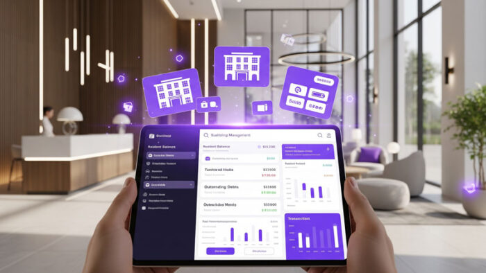 نحوه دریافت گزارش مانده حساب و بدهی ساکنین با اپلیکیشن
