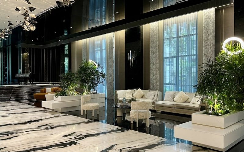 محل انتظار مهمان لوکس ترین و شیک ترین مجتمع های تهران